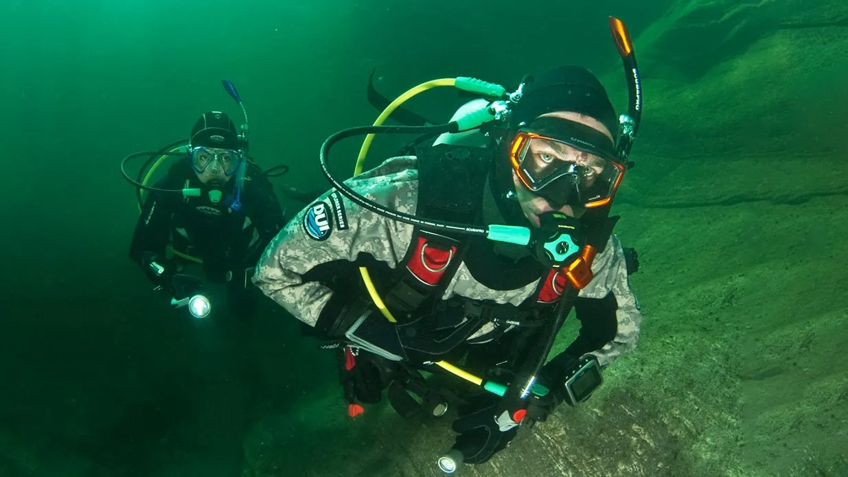 Dry Suit Diver
